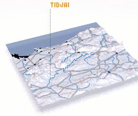 3d view of Tidjaï