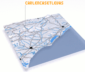 3d view of Carlencas-et-Levas