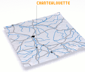 3d view of Chante-Alouette