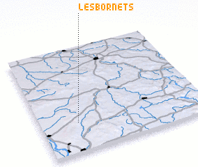 3d view of Les Bornets