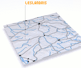 3d view of Les Landris