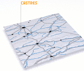 3d view of Castres