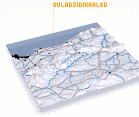 3d view of Oulad Sidi Khaled