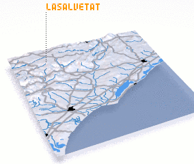 3d view of La Salvetat