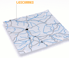 3d view of Les Commes