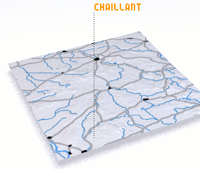 3d view of Chaillant