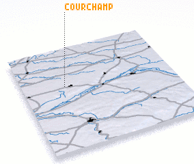 3d view of Courchamp