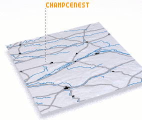 3d view of Champcenest