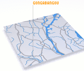 3d view of Gonga Bangou
