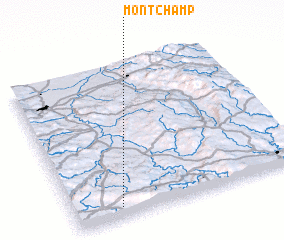 3d view of Montchamp