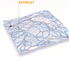 3d view of Authézat