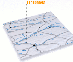 3d view of Serbonnes