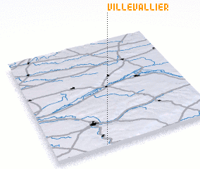 3d view of Villevallier