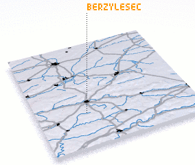 3d view of Berzy-le-Sec