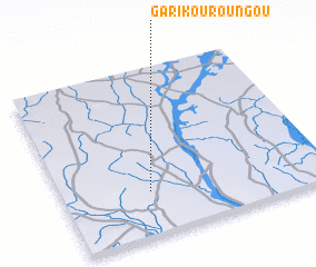 3d view of Gari Kouroungou