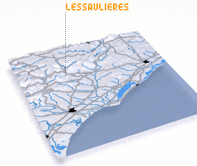 3d view of Les Saulières