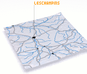 3d view of Les Champins