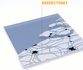 3d view of Akkerstraat