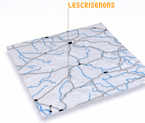 3d view of Les Crisenons