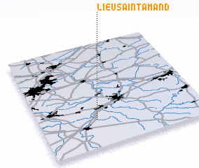 3d view of Lieu-Saint-Amand