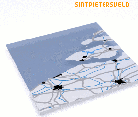 3d view of Sint-Pieters Veld