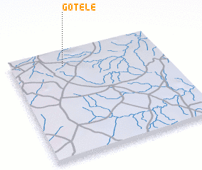 3d view of Gotélé