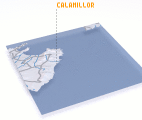 3d view of Cala Millor