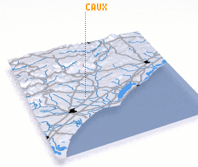 3d view of Caux