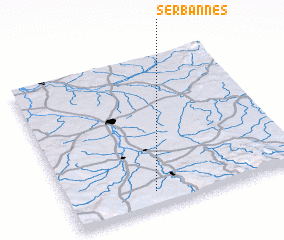 3d view of Serbannes