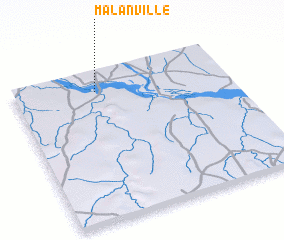 3d view of Malanville