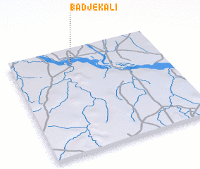 3d view of Badjékali