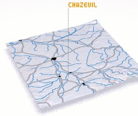 3d view of Chazeuil