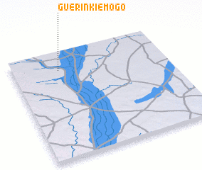 3d view of Guérin Kiémogo