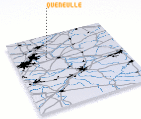3d view of Queneulle