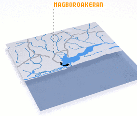 3d view of Magboro-Akeran