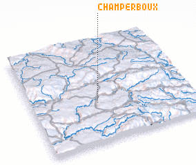 3d view of Champerboux