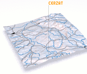 3d view of Cerzat