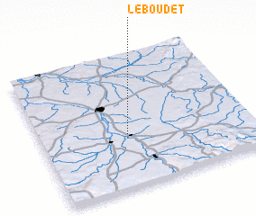 3d view of Le Boudet