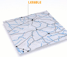 3d view of LʼÉrable