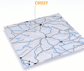 3d view of Cuissy