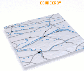 3d view of Courceroy
