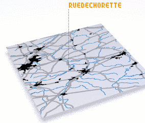 3d view of Rue de Chorette
