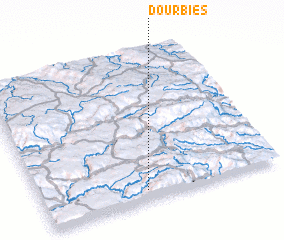 3d view of Dourbies