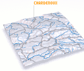 3d view of Chardenoux