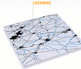 3d view of LʼEspinois