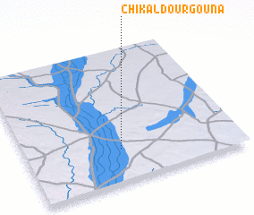 3d view of Chikal Dourgouna