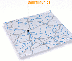 3d view of Saint-Maurice