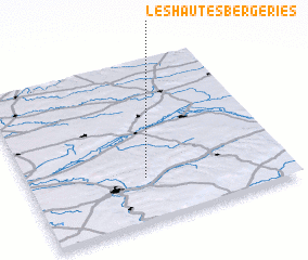 3d view of Les Hautes Bergeries