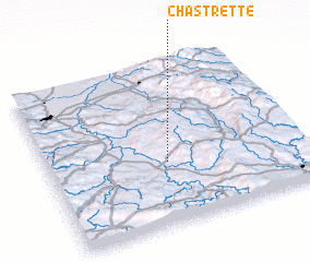 3d view of Chastrette