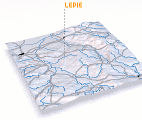 3d view of Le Pie